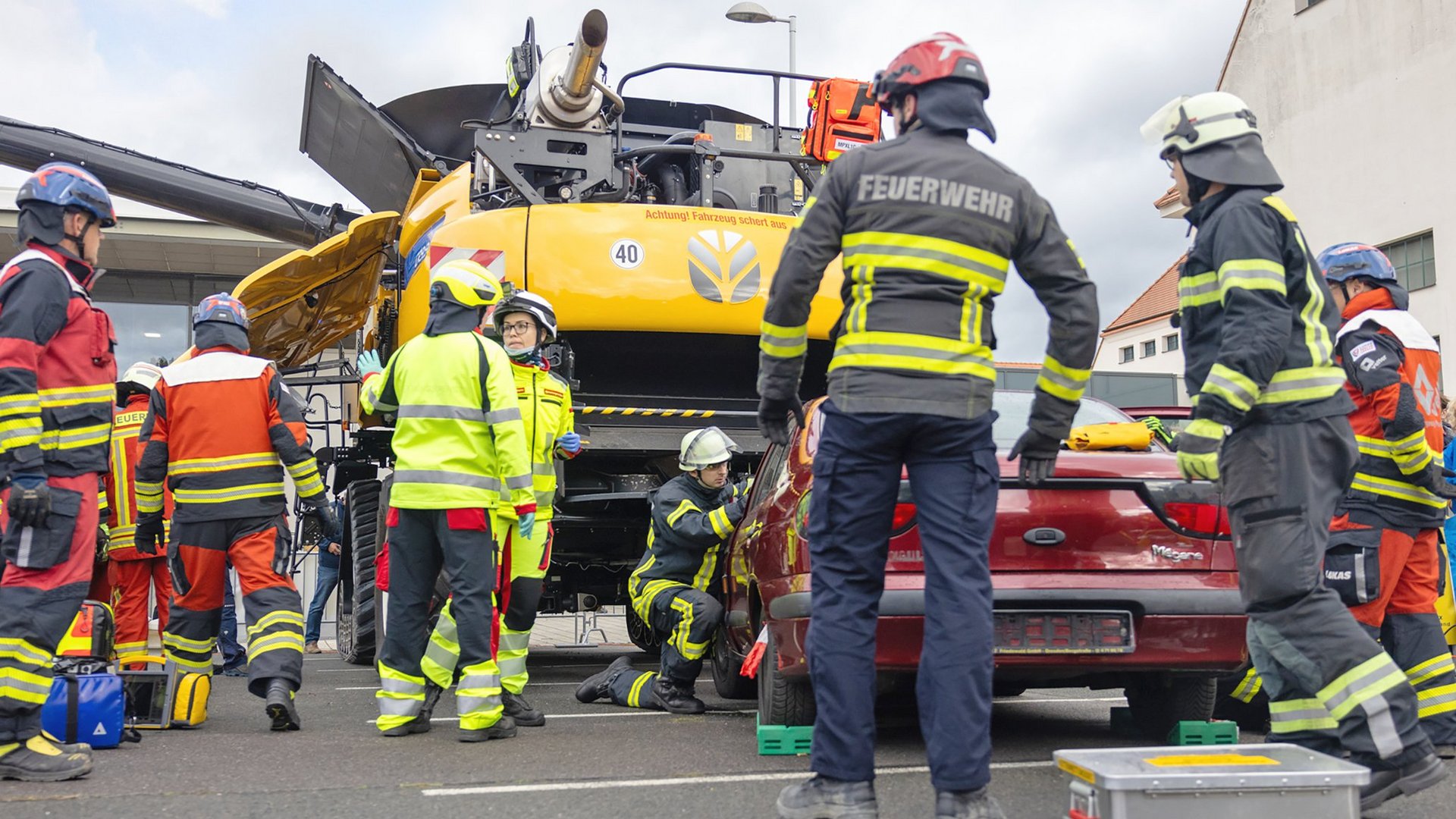 Premiere: Live-Demo mit dem Ernstfall vor Augen Premiere: Live-Demo mit dem Ernstfall vor Augen